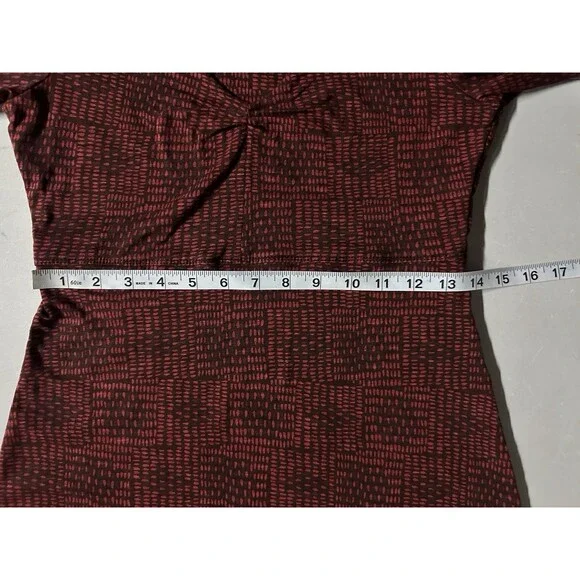 Toad & Co Rosalinda Women Print Samba Knit Stretch Dress Size XS AC6067 - Picture 10 of 15